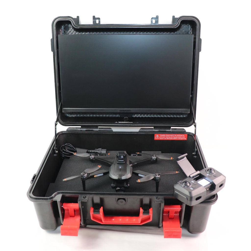 Armorr GAMERSBOX Portable Gaming Monitor, 21.5” FHD, IPS Resolution, 1920 x 1080 Freesync, 48 Hz~75 Hz for PS5, PS4, Xbox Armorr GAMERSBOX Portable Gaming Monitor, 21.5” FHD, IPS Resolution, 1920 x 1080 Freesync, 48 Hz~75 Hz for PS5, PS4, Xbox